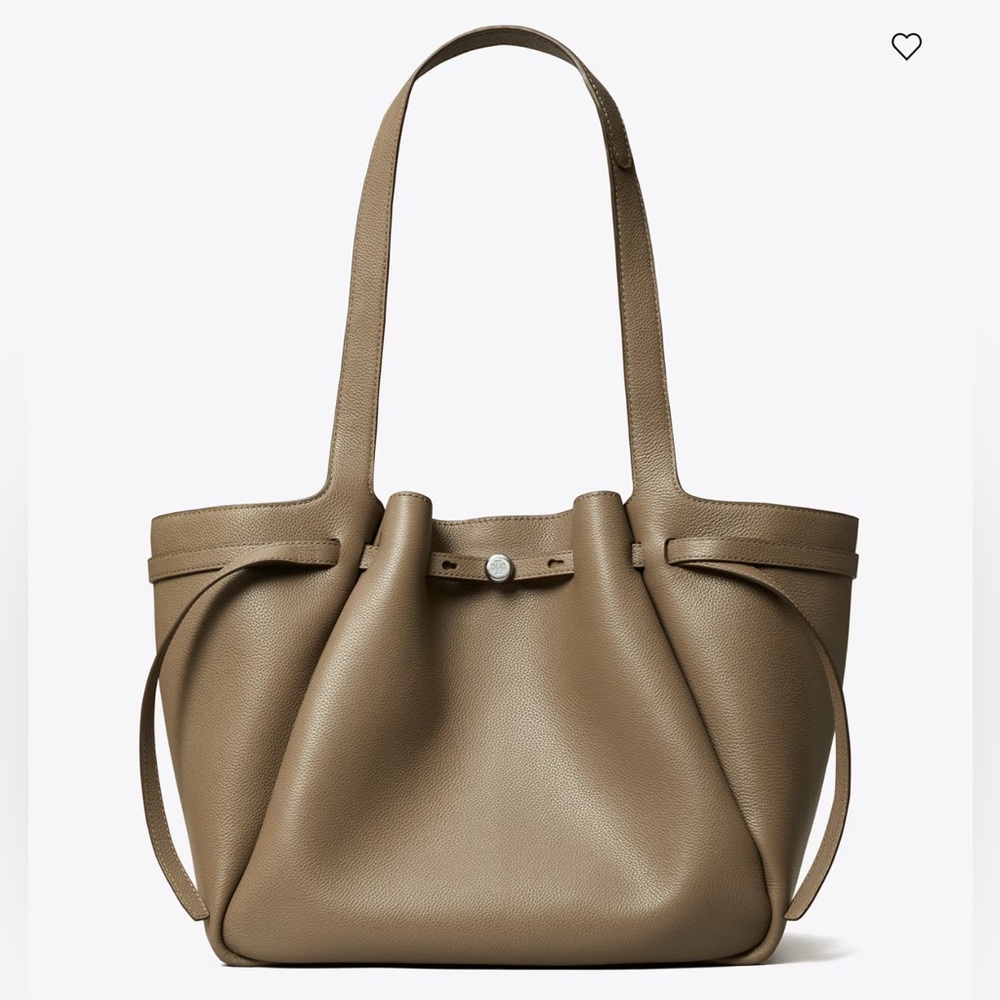 NWT Tory Burch romy bag large in mushroom